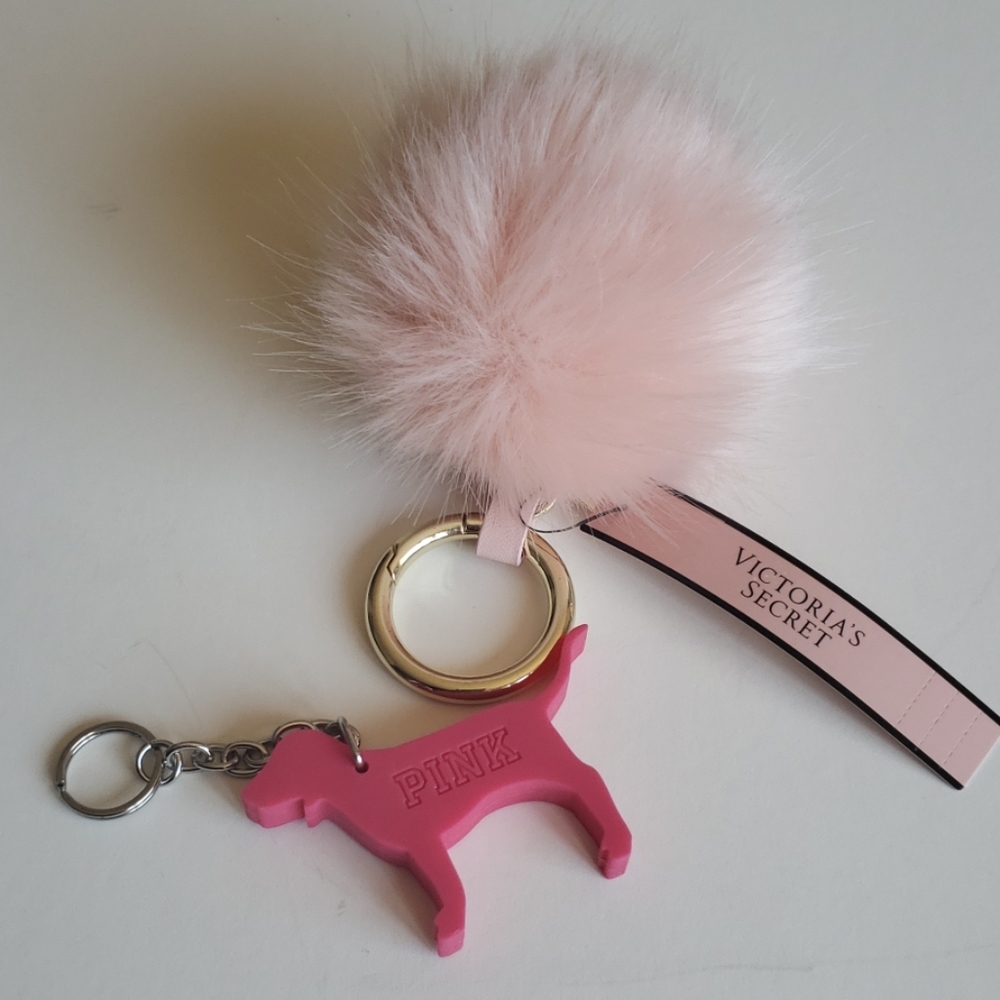 TWO Victoria's Secret Key Chains